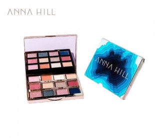Anna Hill 12色百变眼影盘 蓝宝石盘 玉米淀粉眼影盘 Anna Hill 12色百变眼影盘 蓝宝石盘 玉米淀粉眼影盘